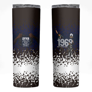 Black Power Salute African Human Rights Skinny Tumbler Civil Rights Movement OPHR Mexico City 1968 Retro