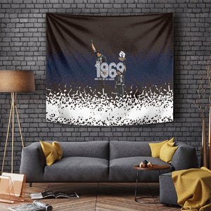 Black Power Salute African Human Rights Tapestry Civil Rights Movement OPHR Mexico City 1968 Retro
