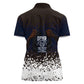 Black Power Salute African Human Rights Women Polo Shirt Civil Rights Movement OPHR Mexico City 1968 Retro