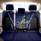 Personalized Cape Verde Blue Sharks Back Car Seat Cover African Pride Dynamic Stadium Soccer Graphic Art