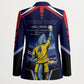 Personalized Cape Verde Blue Sharks Blazer African Pride Dynamic Stadium Soccer Graphic Art