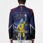 Personalized Cape Verde Blue Sharks Blazer African Pride Dynamic Stadium Soccer Graphic Art
