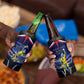 Personalized Cape Verde Blue Sharks 4 in 1 Can Cooler Tumbler African Pride Dynamic Stadium Soccer Graphic Art
