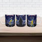 Personalized Cape Verde Blue Sharks Ceramic Mug African Pride Dynamic Stadium Soccer Graphic Art