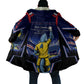 Personalized Cape Verde Blue Sharks Cloak African Pride Dynamic Stadium Soccer Graphic Art