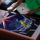 Personalized Cape Verde Blue Sharks Puzzle African Pride Dynamic Stadium Soccer Graphic Art