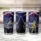 Personalized Cape Verde Blue Sharks Tumbler Cup African Pride Dynamic Stadium Soccer Graphic Art