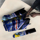 Personalized Cape Verde Blue Sharks Umbrella African Pride Dynamic Stadium Soccer Graphic Art