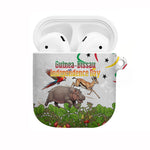 Guinea-Bissau Independence Day AirPods Case African Wildlife Cashew Harvest Cultural Pride