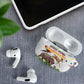Guinea-Bissau Independence Day AirPods Case African Wildlife Cashew Harvest Cultural Pride