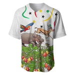 Guinea-Bissau Independence Day Baseball Jersey African Wildlife Cashew Harvest Cultural Pride