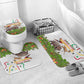 Guinea-Bissau Independence Day Bathroom Set African Wildlife Cashew Harvest Cultural Pride