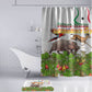 Guinea-Bissau Independence Day Bathroom Set African Wildlife Cashew Harvest Cultural Pride