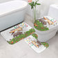 Guinea-Bissau Independence Day Bathroom Set African Wildlife Cashew Harvest Cultural Pride