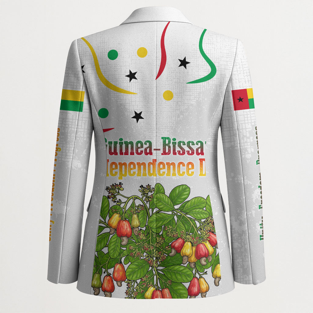 Guinea-Bissau Independence Day Blazer African Wildlife Cashew Harvest Cultural Pride