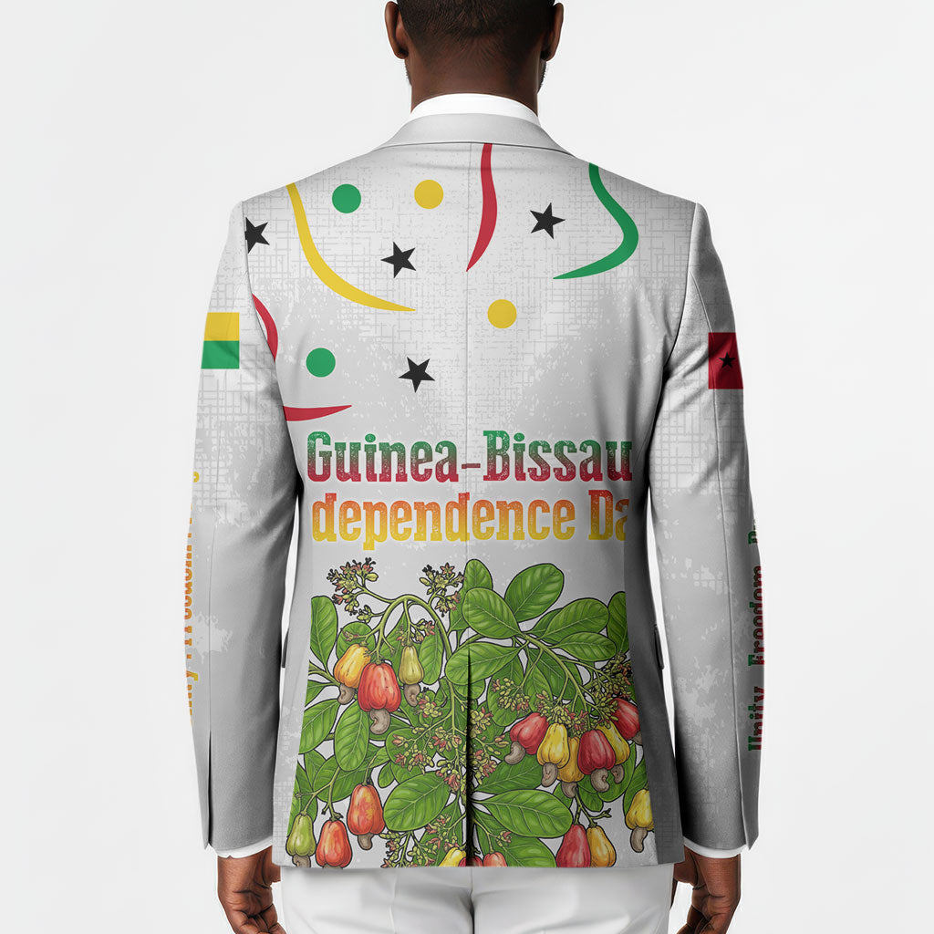 Guinea-Bissau Independence Day Blazer African Wildlife Cashew Harvest Cultural Pride