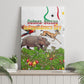 Guinea-Bissau Independence Day Canvas Wall Art African Wildlife Cashew Harvest Cultural Pride