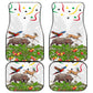 Guinea-Bissau Independence Day Car Mats African Wildlife Cashew Harvest Cultural Pride
