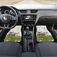 Guinea-Bissau Independence Day Car Mats African Wildlife Cashew Harvest Cultural Pride