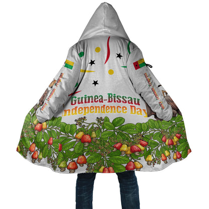 Guinea-Bissau Independence Day Cloak African Wildlife Cashew Harvest Cultural Pride