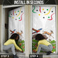 Guinea-Bissau Independence Day Door Cover African Wildlife Cashew Harvest Cultural Pride
