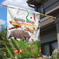 Guinea-Bissau Independence Day Garden Flag African Wildlife Cashew Harvest Cultural Pride