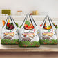 Guinea-Bissau Independence Day Grocery Bag African Wildlife Cashew Harvest Cultural Pride