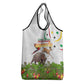 Guinea-Bissau Independence Day Grocery Bag African Wildlife Cashew Harvest Cultural Pride