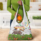 Guinea-Bissau Independence Day Grocery Bag African Wildlife Cashew Harvest Cultural Pride