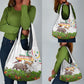 Guinea-Bissau Independence Day Grocery Bag African Wildlife Cashew Harvest Cultural Pride