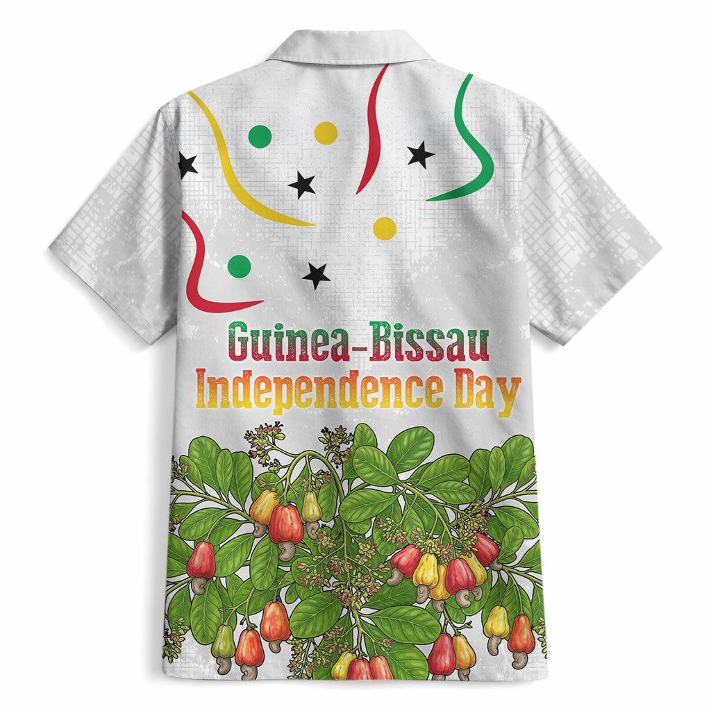 Guinea-Bissau Independence Day Hawaiian Shirt African Wildlife Cashew Harvest Cultural Pride