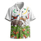 Guinea-Bissau Independence Day Kid Hawaiian Shirt African Wildlife Cashew Harvest Cultural Pride