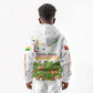 Guinea-Bissau Independence Day Kid Hoodie African Wildlife Cashew Harvest Cultural Pride