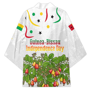Guinea-Bissau Independence Day Kimono African Wildlife Cashew Harvest Cultural Pride