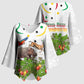 Guinea-Bissau Independence Day Kimono Sleeve Blouse African Wildlife Cashew Harvest Cultural Pride