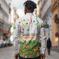 Guinea-Bissau Independence Day Long Sleeve Button Shirt African Wildlife Cashew Harvest Cultural Pride