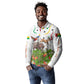 Guinea-Bissau Independence Day Long Sleeve Polo Shirt African Wildlife Cashew Harvest Cultural Pride