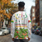 Guinea-Bissau Independence Day Long Sleeve Shirt African Wildlife Cashew Harvest Cultural Pride