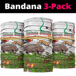 Guinea-Bissau Independence Day Neck Gaiter African Wildlife Cashew Harvest Cultural Pride