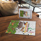 Guinea-Bissau Independence Day Puzzle African Wildlife Cashew Harvest Cultural Pride