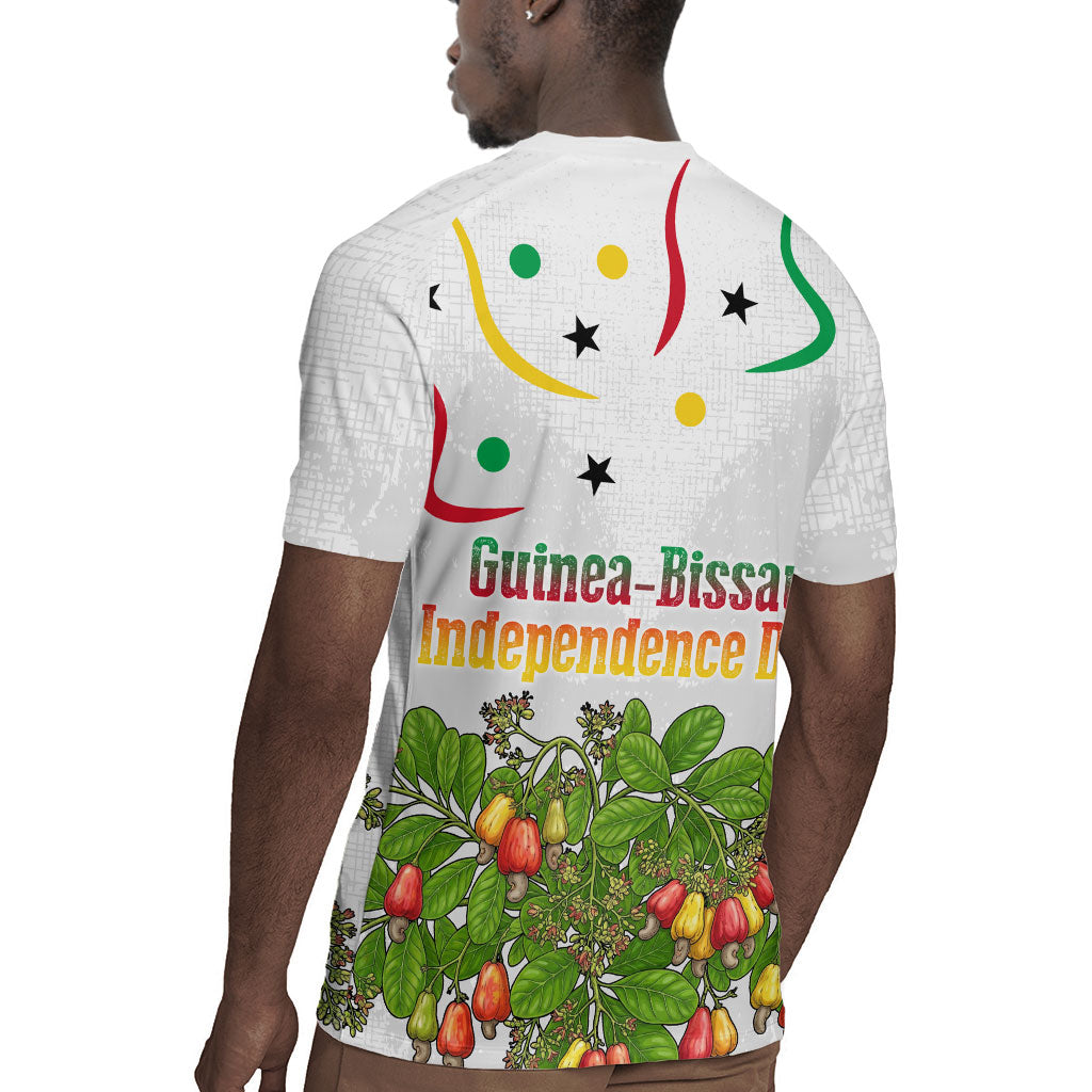 Guinea-Bissau Independence Day Rugby Jersey African Wildlife Cashew Harvest Cultural Pride