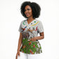 Guinea-Bissau Independence Day Scrub Top African Wildlife Cashew Harvest Cultural Pride