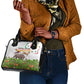 Guinea-Bissau Independence Day Shoulder Handbag African Wildlife Cashew Harvest Cultural Pride