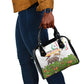 Guinea-Bissau Independence Day Shoulder Handbag African Wildlife Cashew Harvest Cultural Pride