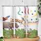 Guinea-Bissau Independence Day Skinny Tumbler African Wildlife Cashew Harvest Cultural Pride