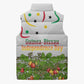 Guinea-Bissau Independence Day Sleeveless Puffer Jacket African Wildlife Cashew Harvest Cultural Pride