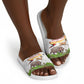 Guinea-Bissau Independence Day Slide Sandals African Wildlife Cashew Harvest Cultural Pride