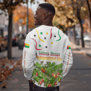 Guinea-Bissau Independence Day Sweatshirt African Wildlife Cashew Harvest Cultural Pride