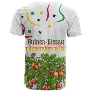 Guinea-Bissau Independence Day T shirt African Wildlife Cashew Harvest Cultural Pride