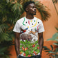 Guinea-Bissau Independence Day T shirt African Wildlife Cashew Harvest Cultural Pride